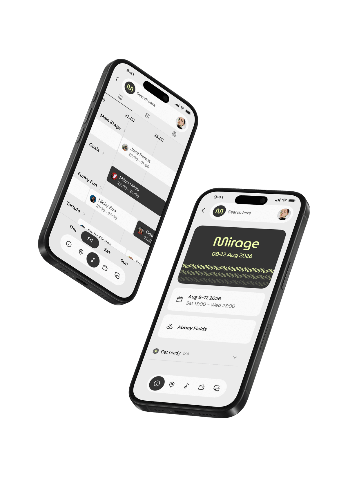 Woov app mockup